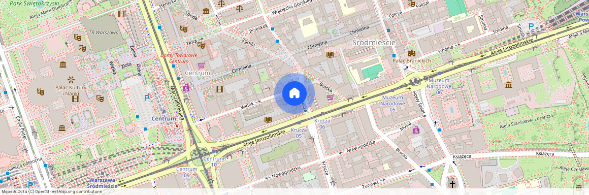 Warszawa, M., Warszawa, Śródmieście, Krucza