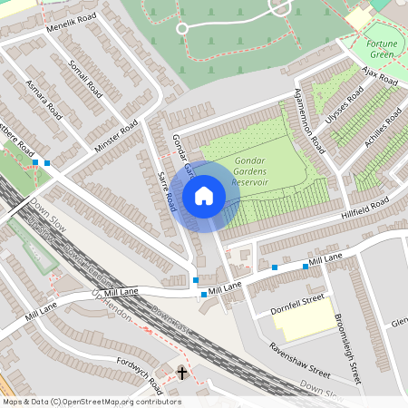 Gondar Gardens, West Hampstead, London, NW6