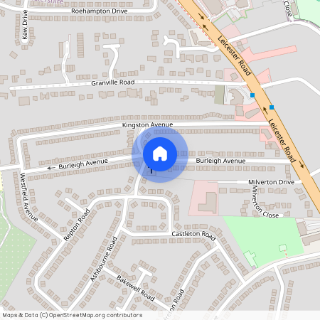 Burleigh Avenue, Wigston, Leicester, LE18