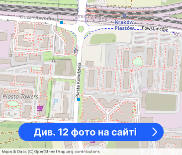 Kraków, os. Piastów – 40 m², 2 pokoje, balkon - Фото 1