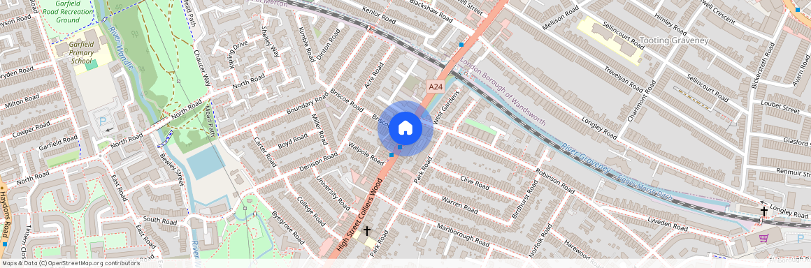 Briscoe Road, Colliers Wood, London, SW19