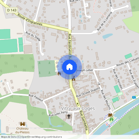 CENTRE-VAL-DE-LOIRE, LOIRET (45), 45530, Vitry Aux Loges
