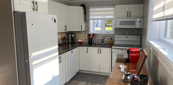 4 1/2 Entièrement meublé - spacieux et ensoleillé (32 jours + ou Bail) - 1 janvier 2026 - Photo 2