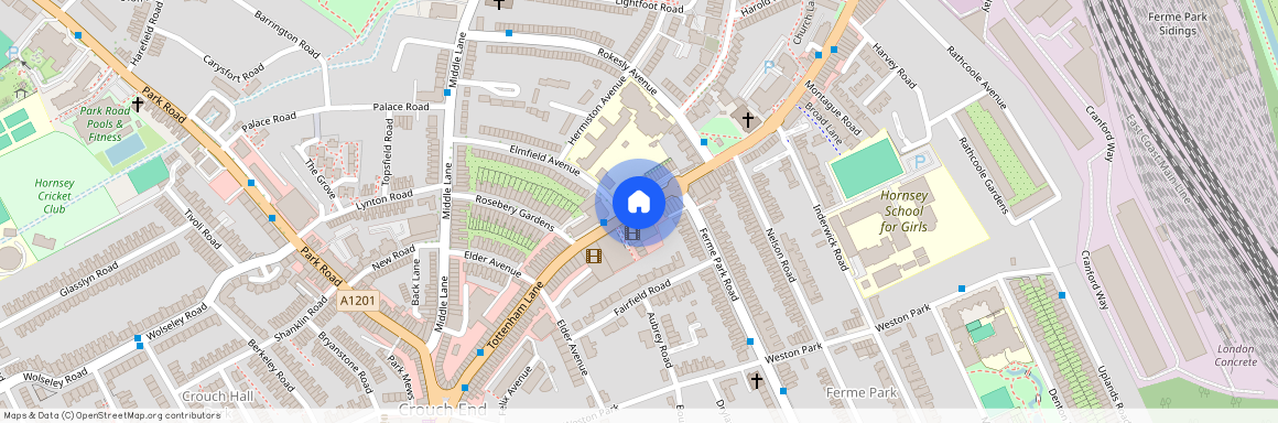 Tottenham Lane, Crouch End, London, N8