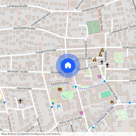 70825, Korntal-Münchingen 2. Landkreis Ludwigsburg - Korntal-Münchingen Baden-Württemberg