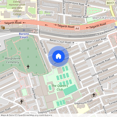 72 Comeragh Road, London, W14 9HR, United Kingdom