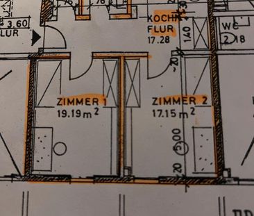 2 Zimmerwohnung Lorsch - Photo 1