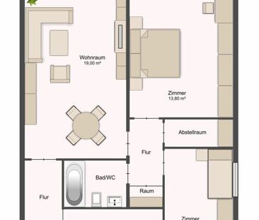 gemütliche Wohnung an zentraler Lage - Photo 3