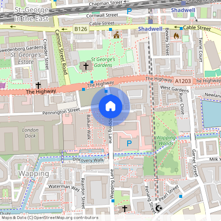 King Henry Terrace, Sovereign Court, Wapping, London, E1W