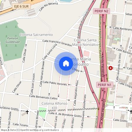 Calle Chilpa 105, Colonia Sacramento, 01420 Mexico City, CMX, Mexico