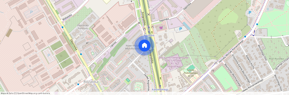 ul. Młynarska, Różanka, Psie Pole, Wrocław, dolnośląskie