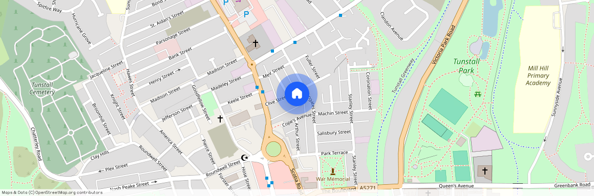 Clive Street, Tunstall, Stoke-on-trent, ST6