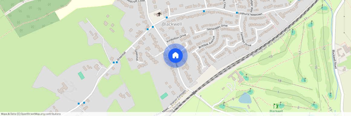 Station Road, Blackwell, Bromsgrove, Worcestershire, B60