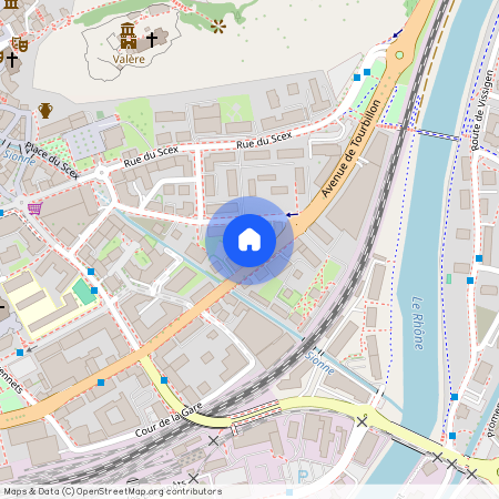 1950, Sitten, Avenue De Tourbillon, 51