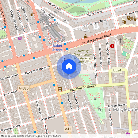 York Mansions, Chiltern Street, London, W1U