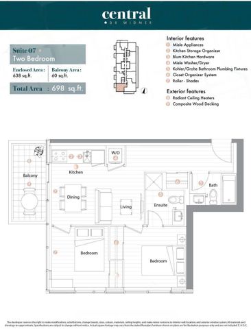 For Lease - 38 Widmer Street Unit# 1907, Toronto, Ontario - Photo 5