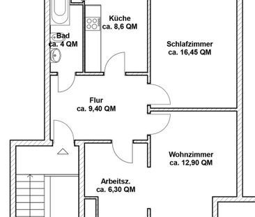 Helle, gutgeschnitte 2,5-Zimmer Wohnung Niendorf - Photo 1