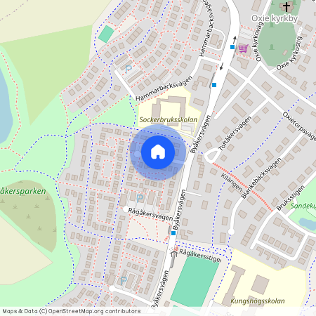 Linåkersvägen, Oxie