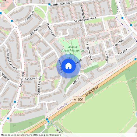 Hollyfield, Hatfield