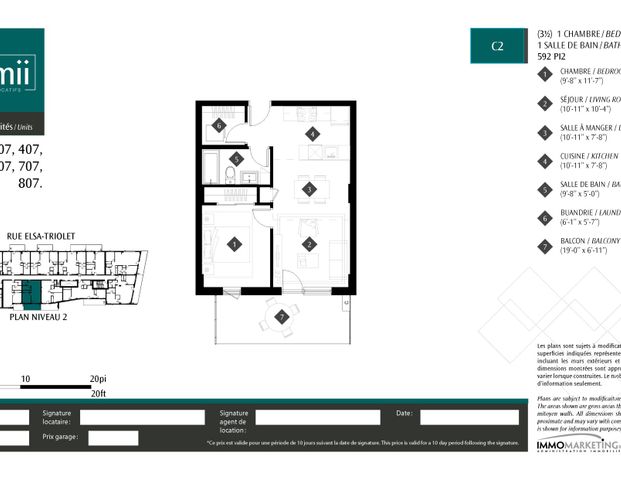 Appartements de luxe4½ à louer - Photo 1