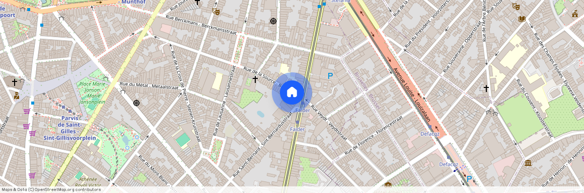 Rue de la Source, 121, 1060, Saint-Gilles - Sint-Gillis