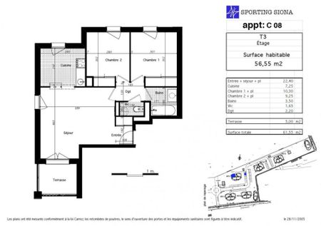 Appartement 3 pièces – 56 m² - Photo 5