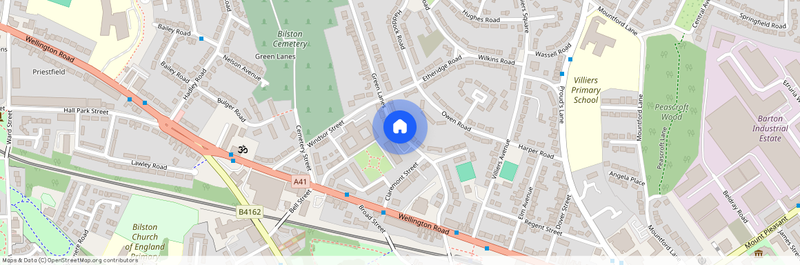 Green Lanes, Bilston, West Midlands, WV14
