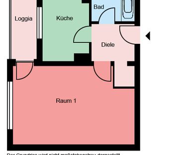 Demnächst frei! 1-Zimmer-Wohnung in Iserlohn Hombruch - Photo 1