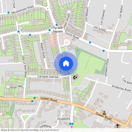 Carnglas Road, Sketty, Swansea, SA2