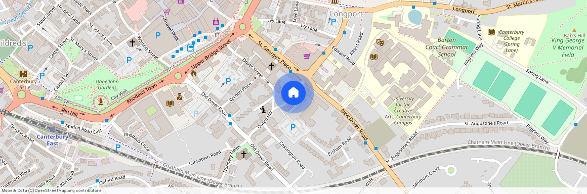 Upper Chantry Lane, Canterbury, CT1