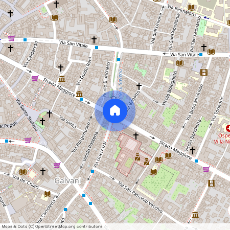 Strada Maggiore, Bologna, Emilia-Romagna 40125