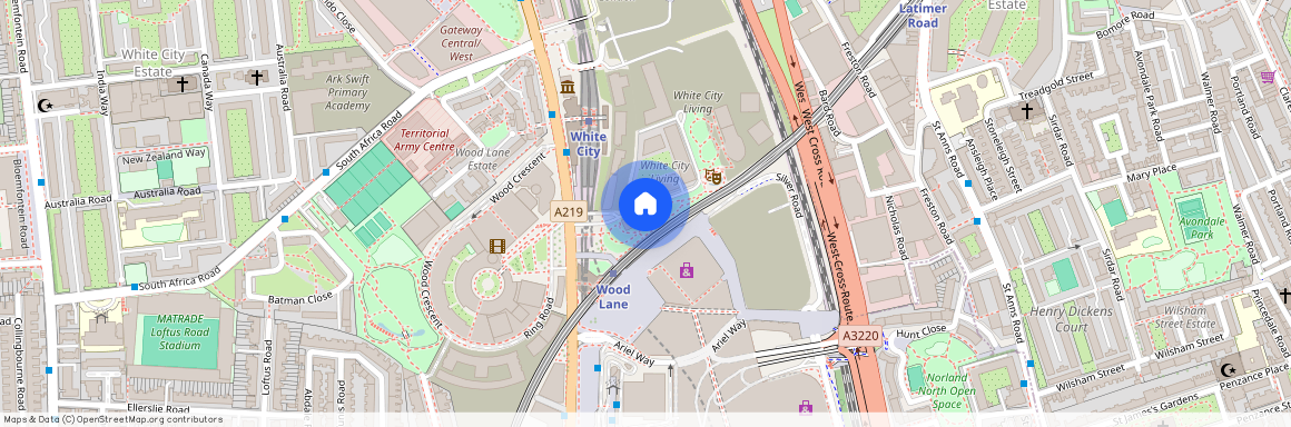 Cassini Apartments, Cascade Way, W12