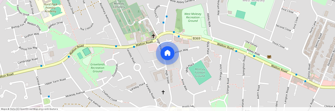 High Street, Molesey, KT8 2NA, United Kingdom, Elmbridge