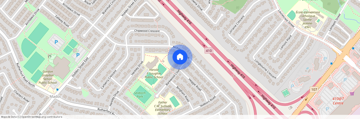 4 Barkwood Court Unit# Upper, Brampton