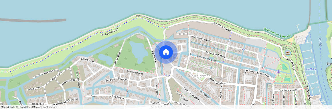 De Krijgsmanlaan 76, Muiden