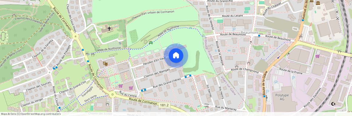 Chemin Pérolles d'en Haut 13 B, 1752 Villars-sur-Glâne