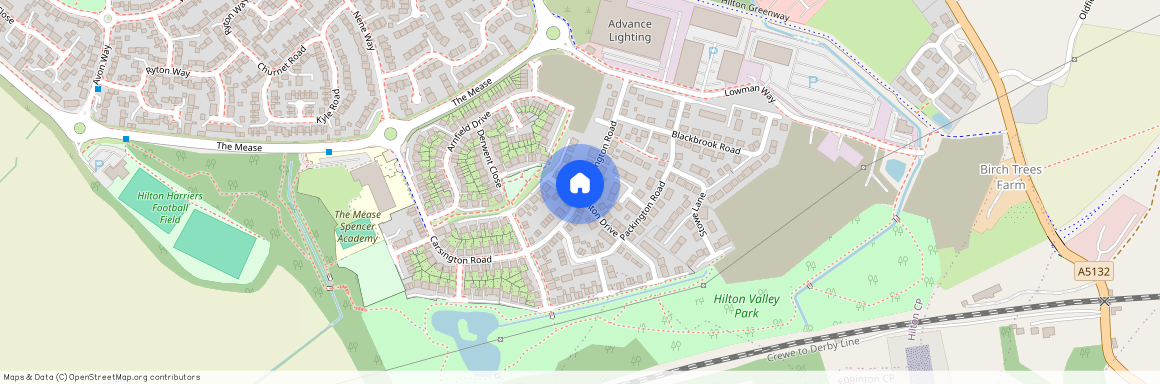 Carsington Road, Hilton, Derby, Derbyshire