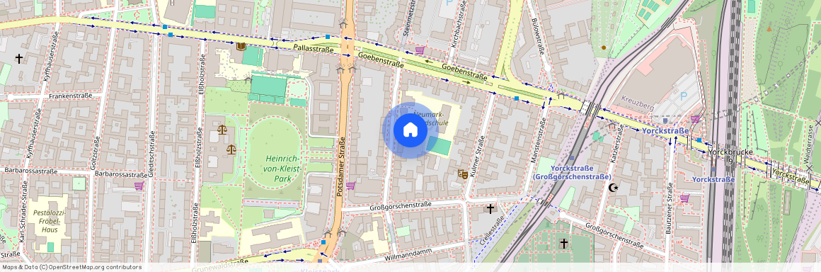 Steinmetzstraße 45A, 10783 Berlin - Schöneberg