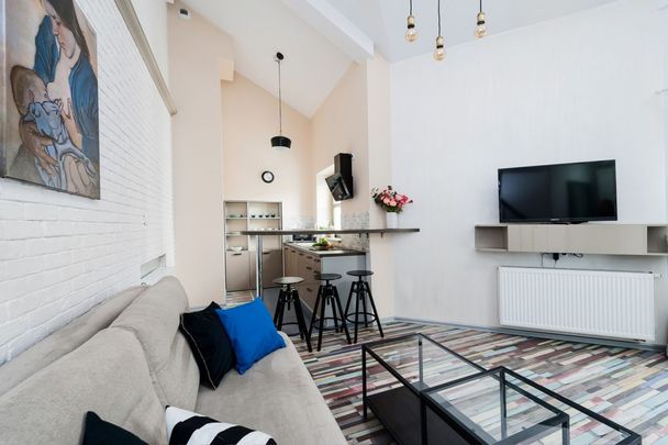 Studio z antresolą - 35m, ul. Krupnicza, ENG - Photo 1
