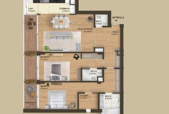 Apartamento T2 em Porto