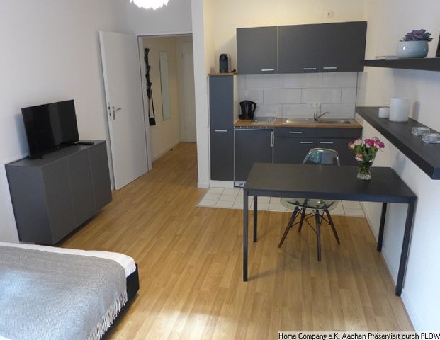 Aachen-Nähe Uni: Modern möbl., ruhiges 1-Zi-Apm. m. kl. Terrasse, all incl. - Photo 1