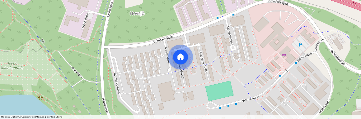 Hovsjö, Södertälje, Stockholm, Blåskäggs gränd 57