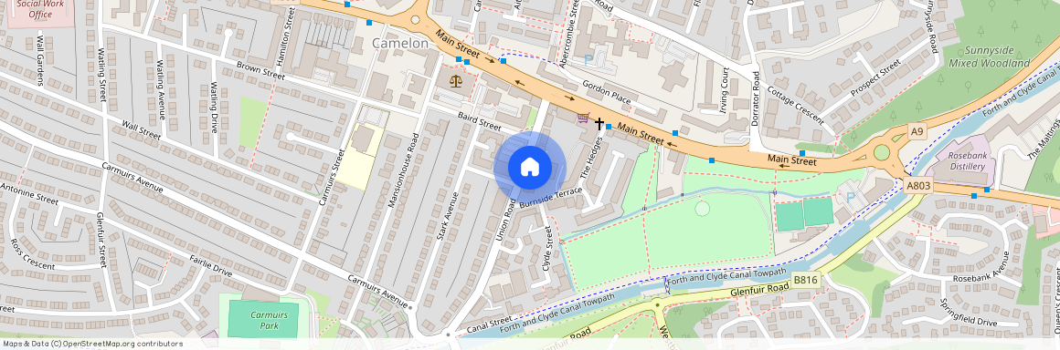 Union Road, Camelon, Falkirk, FK1