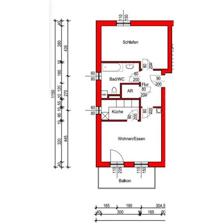 2-Zimmer Dachgeschosswohnung mit Balkon in Perg zu vermieten! - Foto 4
