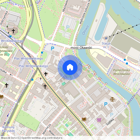 ul. Walońska, Przedmieście Oławskie, Krzyki, Wrocław, dolnośląskie