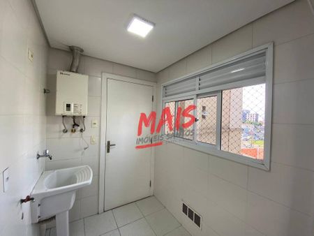 Apartamento com 3 dormitórios para alugar, 86 m² - Gonzaga - Santos/SP - Photo 4