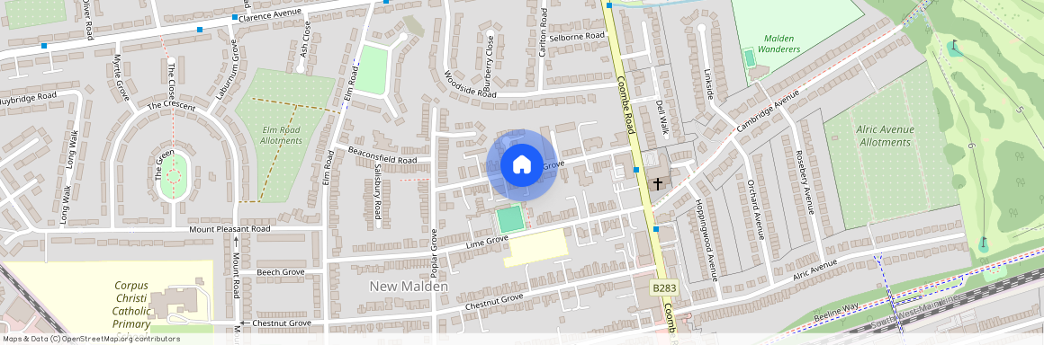 Sycamore Grove, New Malden