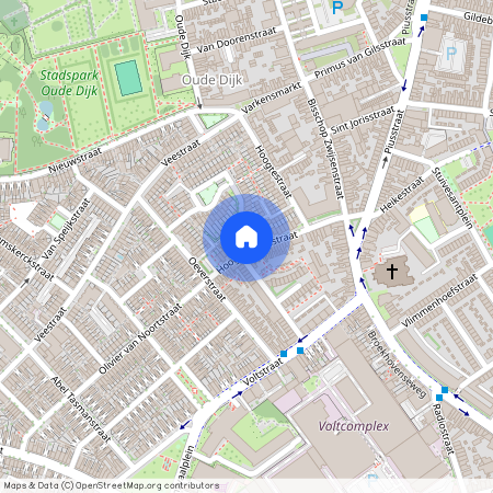 Zeeheldenbuurt, 5021 PC, Hoogtedwarsstraat, Tilburg