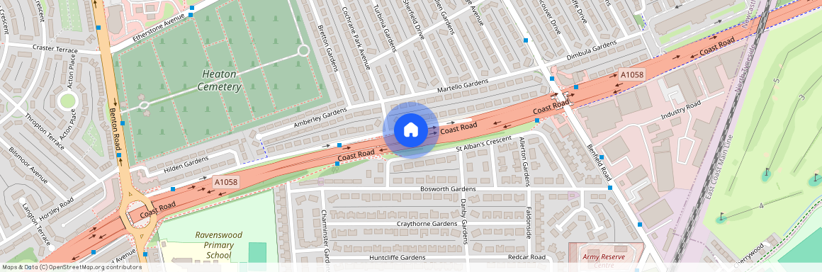 Coast Road, High Heaton, NE7
