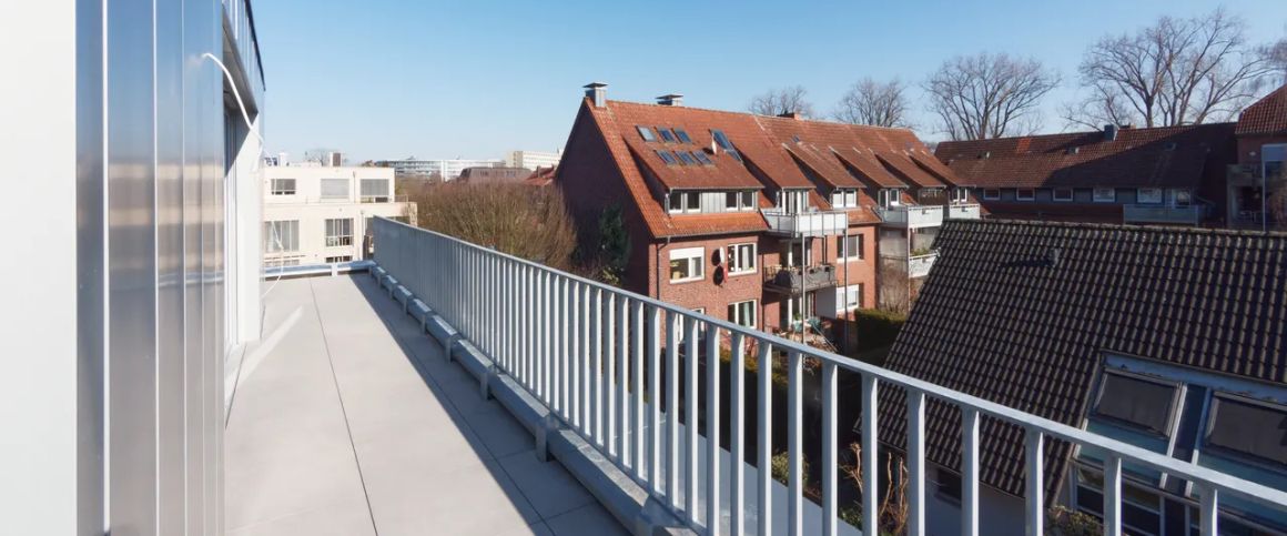 Wohnung zur Miete in Münster Wenn Sie das Besondere bevorzugen - 3-Zimmer-WHG mit Dachterrasse und offener Galerie - Foto 1